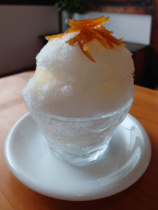カヤバ珈琲のかき氷