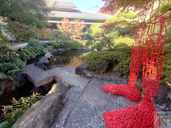 谷崎潤一郎記念館の庭園