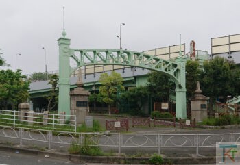 旧六郷橋 橋門・親柱