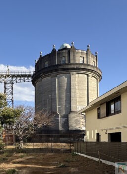 駒沢給水所配水塔